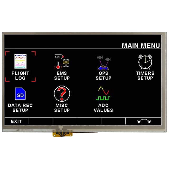 MDT0700A12SSR-HDMI LCD DISPLAY TFT 7" 800X480