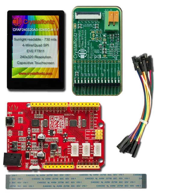 CFAF240320A0-024SC-A1-2 2.4" IPS FT811 CAP TFT DEV KIT