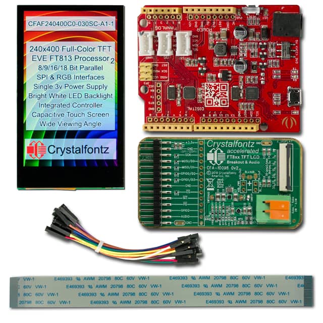 CFAF240400C0-030SC-A1-2 3.0" IPS FT811 CAP TFT DEV KIT