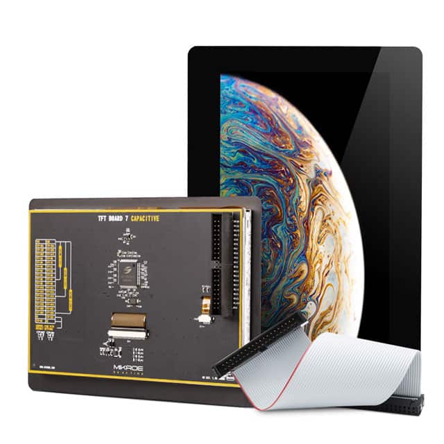 MIKROE-3981 TFT BOARD 7 CAPACITIVE WITH BEZE