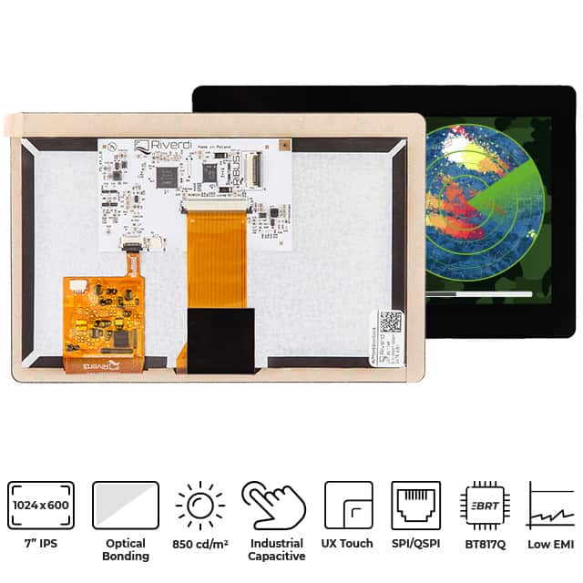 RVT70HSBNWC00-B IPS TFT BT817Q PCAP OPTICAL BOND