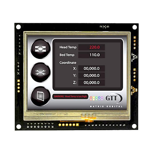 GTT35A-TPR-BLM-B0-H1-CT-V5 LCD TOUCH TFT 3.5" TTL/I2C