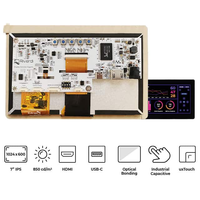 RVT70HSHNWC00-B 7 TFT IPS HDMI PCAP OPTICAL BOND