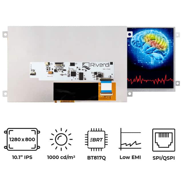 RVT101HVBFWN00 10.1" IPS TFT BT817Q HIGH BRIGHT