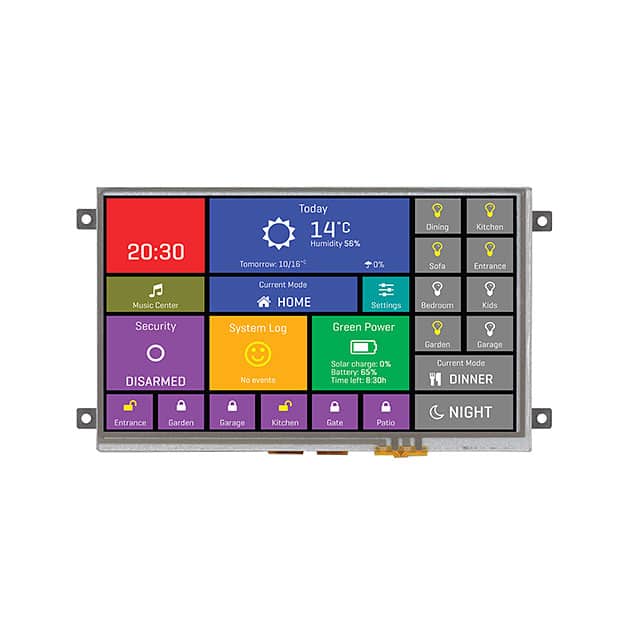 MIKROE-2289 LCD DISPLAY 7" 800X480