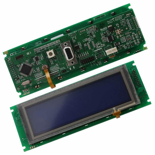 GLT24064-WB LCD GRAPHIC TOUCH PANEL BLU/WHT