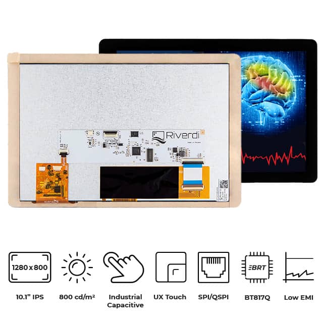 RVT101HVBNWC00 10.1" HB IPS TFT BT817Q PCAP