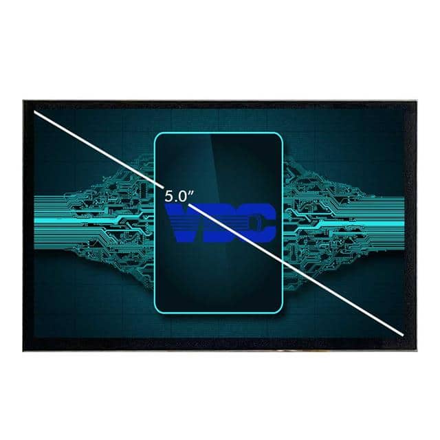 JC-450191 5" WVGA IPS 400 NIT DISPLAY W/PC