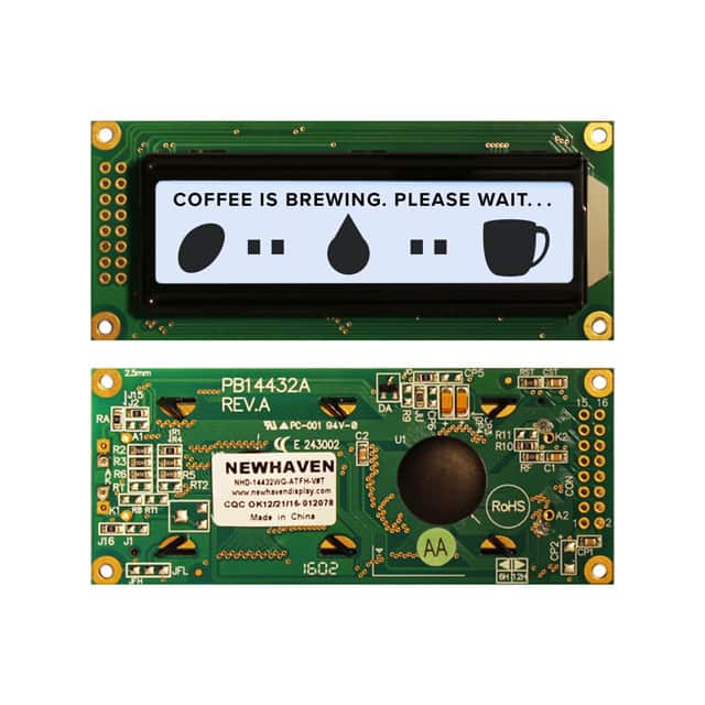 NHD-14432WG-ATFH-V# LCD MOD GRAPH 144X32 WH TRANSFL