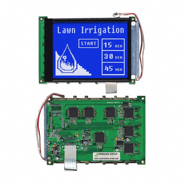 NHD-320240WG-AFMI-VZ# LCD MOD GRAPH 320X240 WH TRANSM