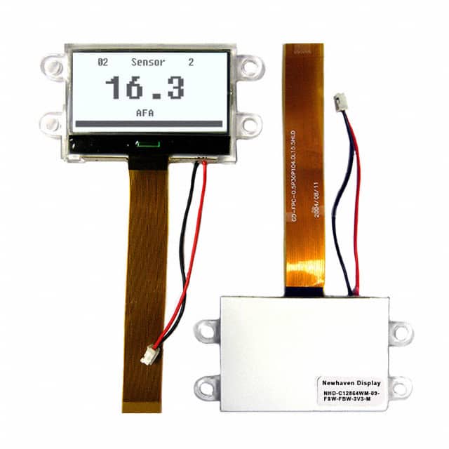 NHD-C12864WM-09-FSW-FBW-3V3-M LCD COG GRAPHIC 128X64 TRANSFL