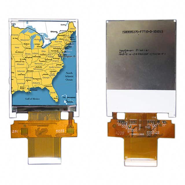 NHD-2.4-240320SF-CTXI#-F1 LCD TFT 2.4" 240X320 40PIN ZIF