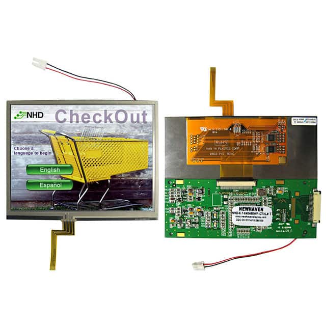 NHD-5.7-640480WF-CTXL #-T LCD TFT 5.7" 640X480 WHT TCHPNL