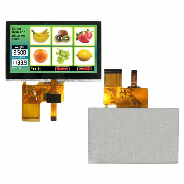 NHD-4.3-480272MF-ATXI#-CTP-1 LCD TFT 480X272 4.3" CAP T/S