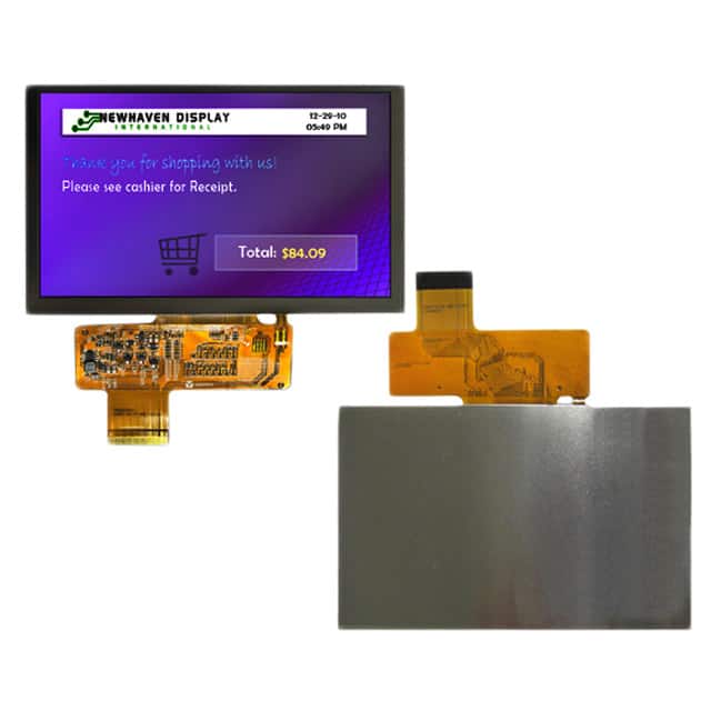 NHD-5.0-800480TF-ATXI# LCD TFT DISPLAY WVGA 5"