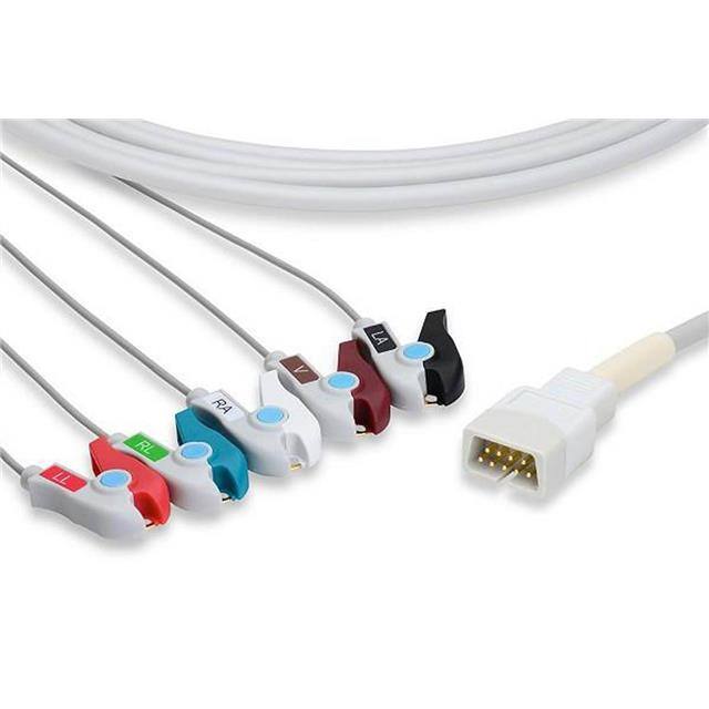 MP 600 DIRECT-CONNECT ECG CABLES PINCH/GRABBER Replacement for Mek Mp 600 Direc