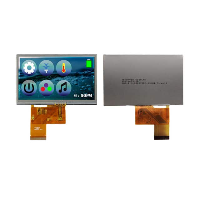 NHD-4.3-480272EF-ASXN#-T LCD DISPLAY TFT 4.3" 480X272