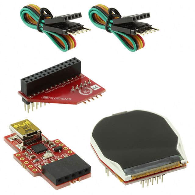 ULCD-220RD-PI LCD PK 1.38" RASPB PI SHIELD&CBL