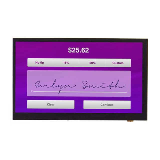 DT070BTFT-PTS1 LCD DISP TFT 7.0" 1024X600 IPS