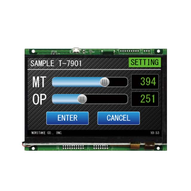GT800X480A-C903P LCD TFT TOUCH SCREEN WVGA 7"