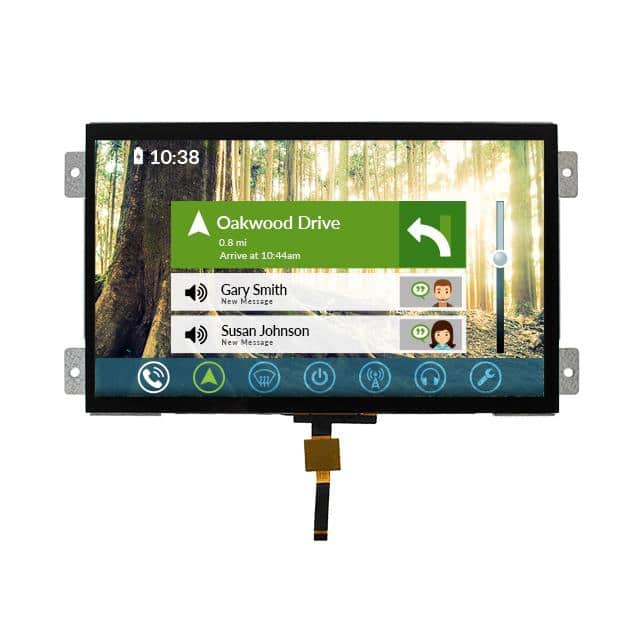 NHD-10.1-1024600MB-LSXV-CTP 10.1" MOUNTABLE MVA CAP TOUCH