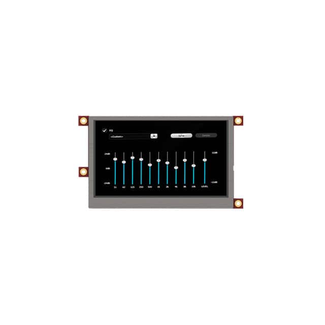 ULCD-43P 4.3" 480X272 PIXEL INTELLIGENT L