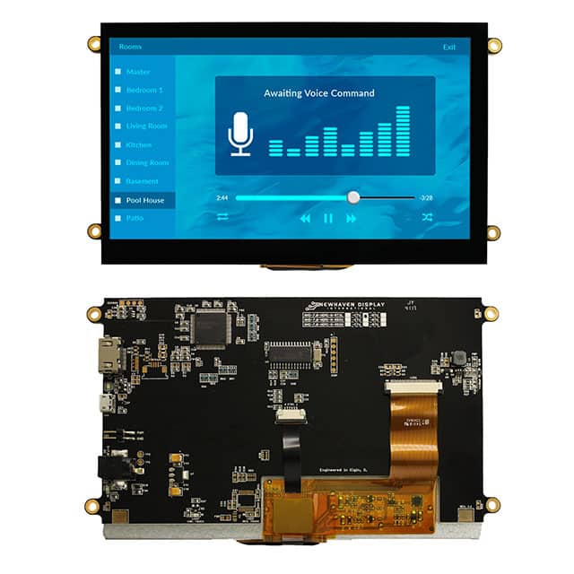NHD-7.0-HDMI-N-RTXL-CTU 7" STANDARD TFT HDMI INTERFACE