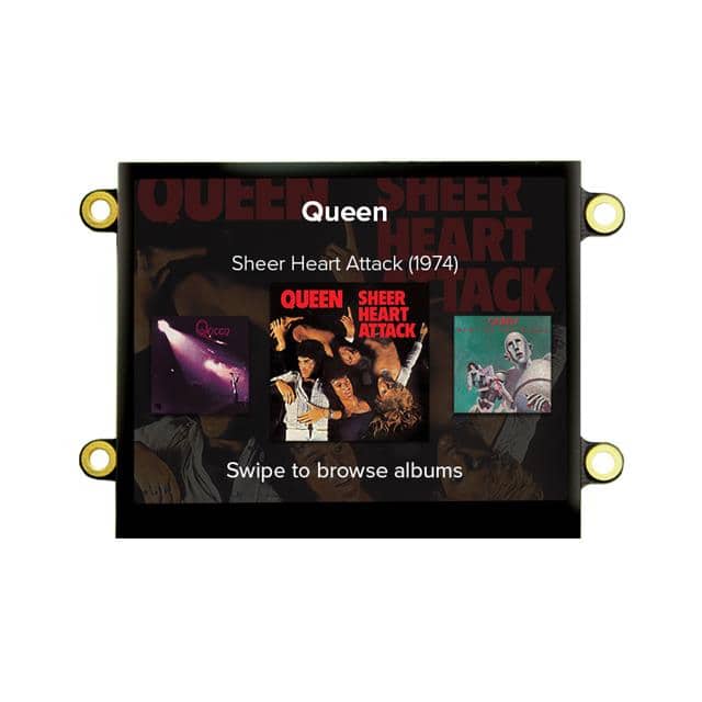 NHD-3.5-320240FT-CSXN-CTP 3.5" EVE2 TFT SUNL MODULE CAP TO