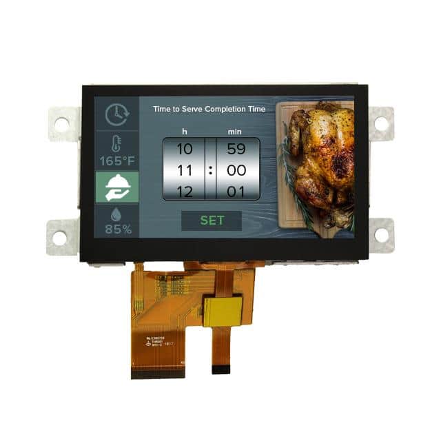 NHD-4.3-480272MB-ASXN-CTP 4.3" MOUNTABLE SUNLIGHT READ CAP