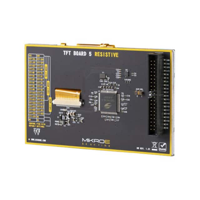 MIKROE-3792 LCD DISPLAY TFT 5" 800X480