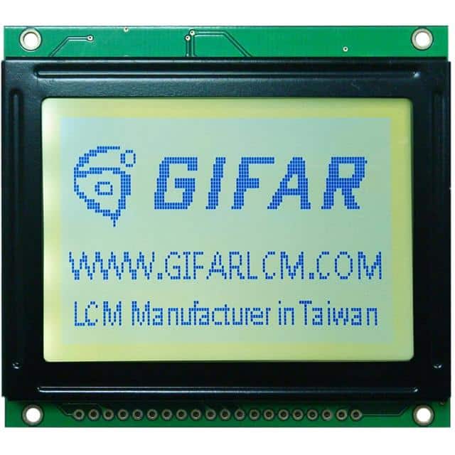GFE128064H-YPFE-D GFC128064B008(128x64,STN-Y,White
