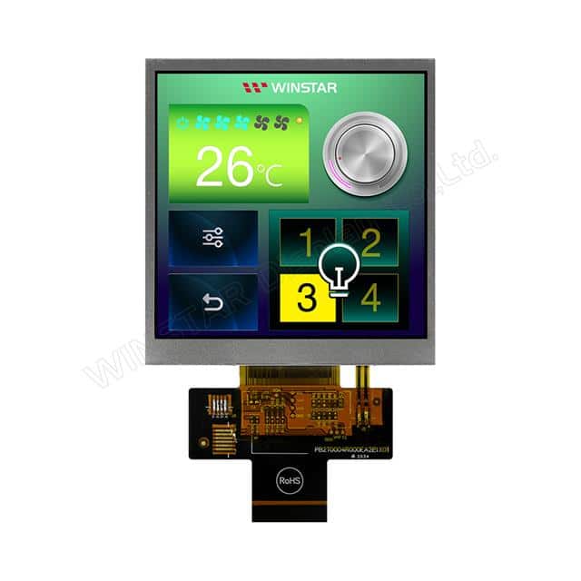 WF40ESWAA6DNN0 4" 480x480 High Brightness, Wide
