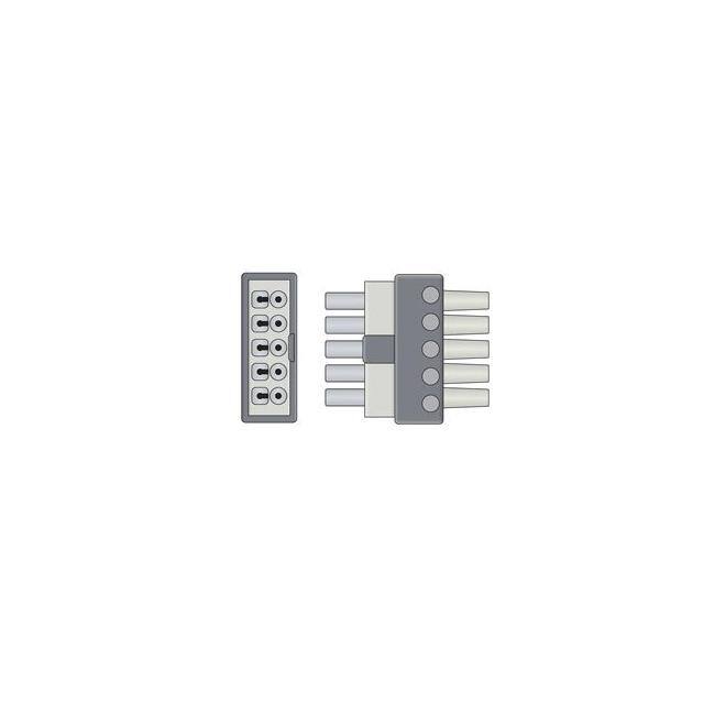80900-30-5A ECG LEADWIRES Replacement for Tenacore 80900-3