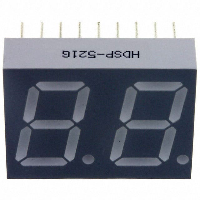 HDSP-521G DISPLAY 7SEG 0.56" DBL GRN 18DIP