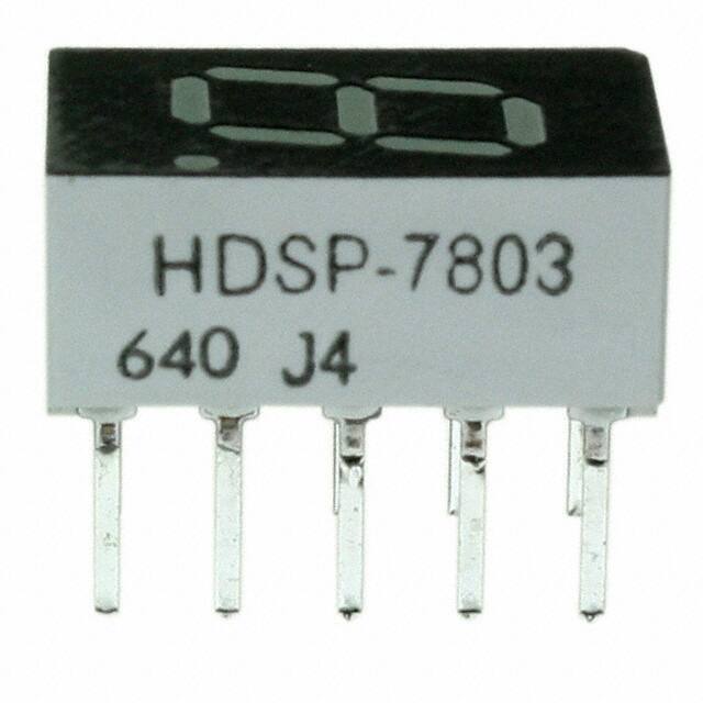 HDSP-7803 DISPLAY 7SEG 0.3" SGL GRN 10DIP