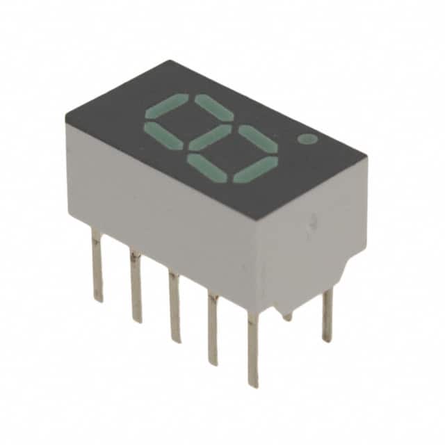 HDSP-7801 DISPLAY 7SEG 0.3" SGL GRN 10DIP