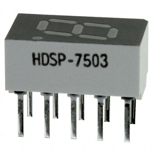 HDSP-7503 DISPLAY 7-SEG 0.3" SGL RED 10DIP