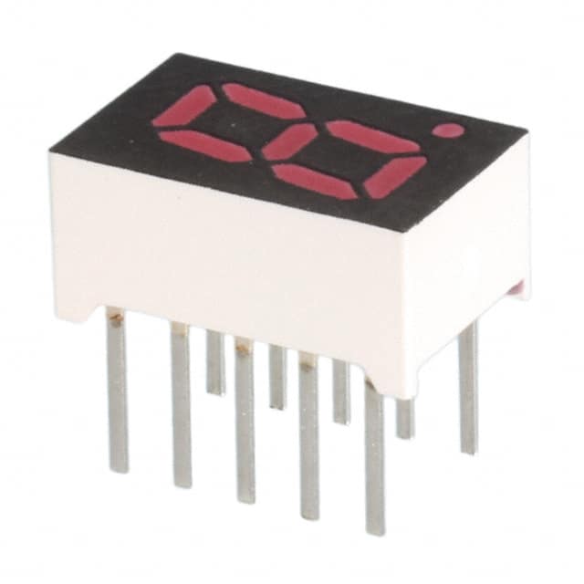 HDSP-U211 DISPLAY 7SEG 0.31" SGL RED 10DIP