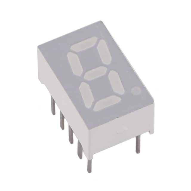 HDSP-U101 DISPLAY 7SEG 0.31" SGL RED 10DIP