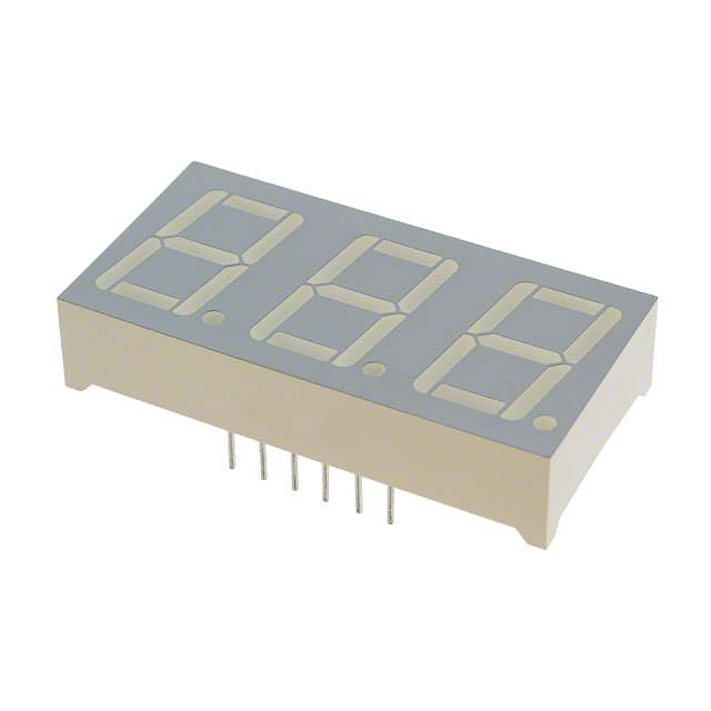 BA56-12SRWA DISPLAY 7SEG 0.56" TRP RED 12DIP