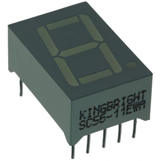 SC56-11EWA DISPLAY 7SEG 0.56" SGL RED 10DIP