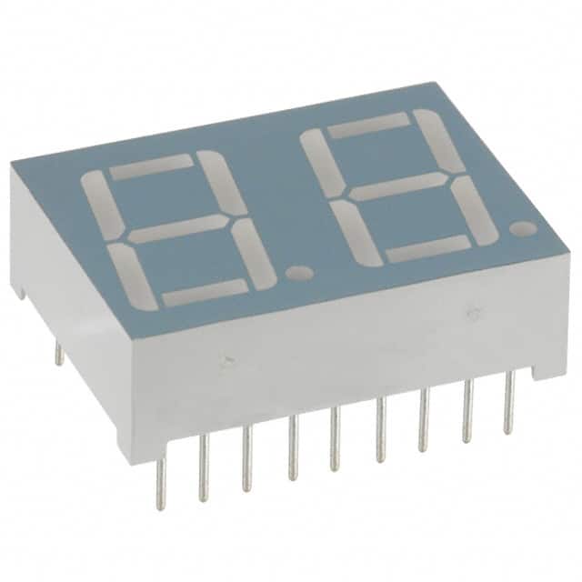 LDD-C515RI DISPLAY 7SEG 0.56" DBL RED 18DIP