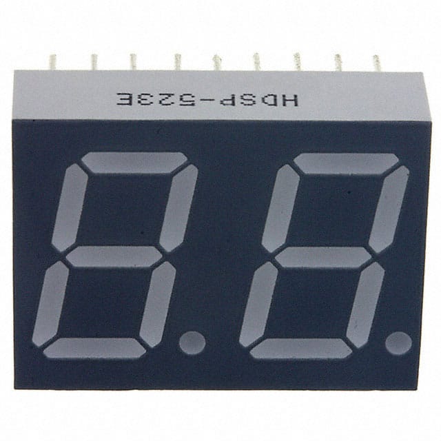 HDSP-523E DISPLAY 7SEG 0.56" DBL RED 18DIP