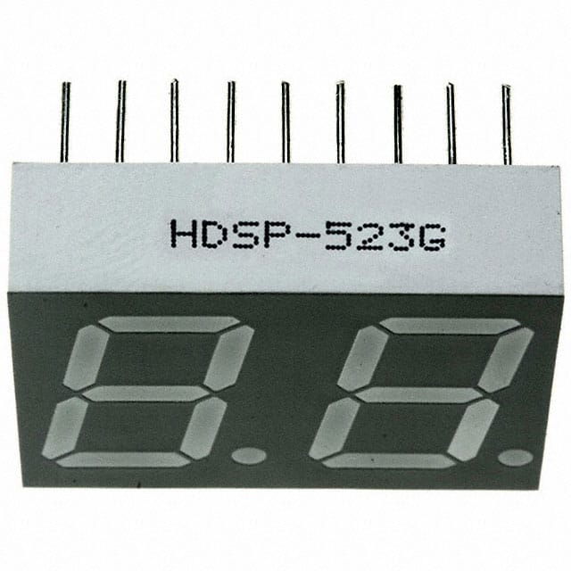 HDSP-523G DISPLAY 7SEG 0.56" DBL GRN 18DIP