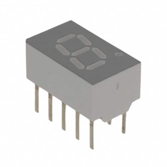 HDSP-7511 DISPLAY 7-SEG 0.3" SGL RED 10DIP