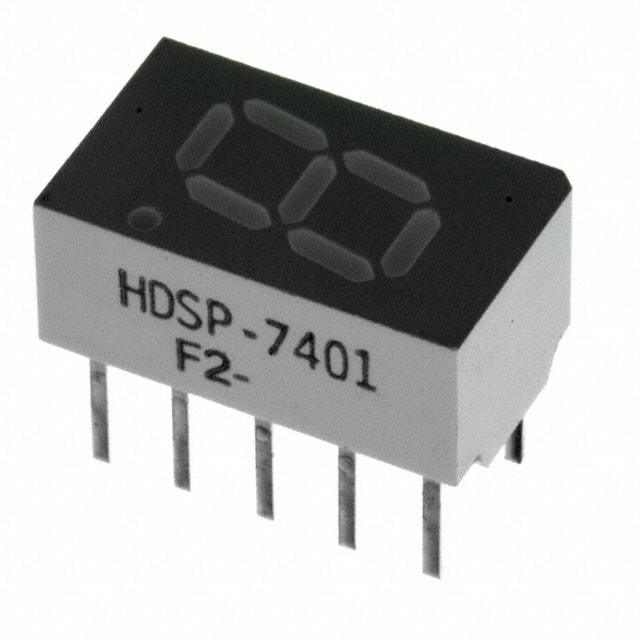 HDSP-7401 DISPLAY 7-SEG 0.3" SGL YLW 10DIP