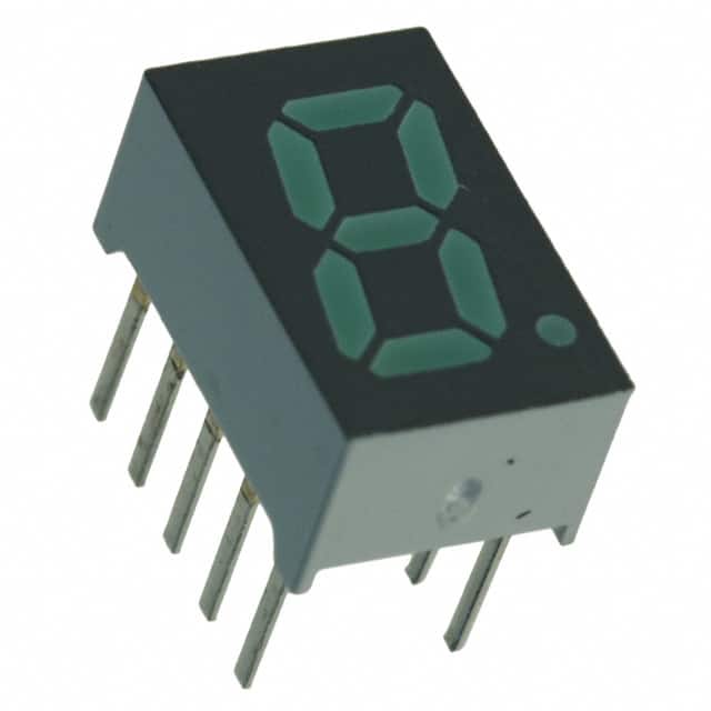 HDSP-U501 DISPLAY 7SEG 0.31" SGL GRN 10DIP