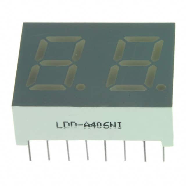 LDD-A406NI DISPLAY 7-SEG 0.4" DBL RED 16DIP