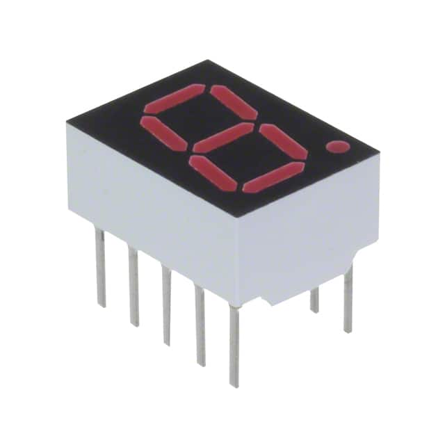 HDSP-F211 DISPLAY 7-SEG 0.4" SGL RED 10DIP