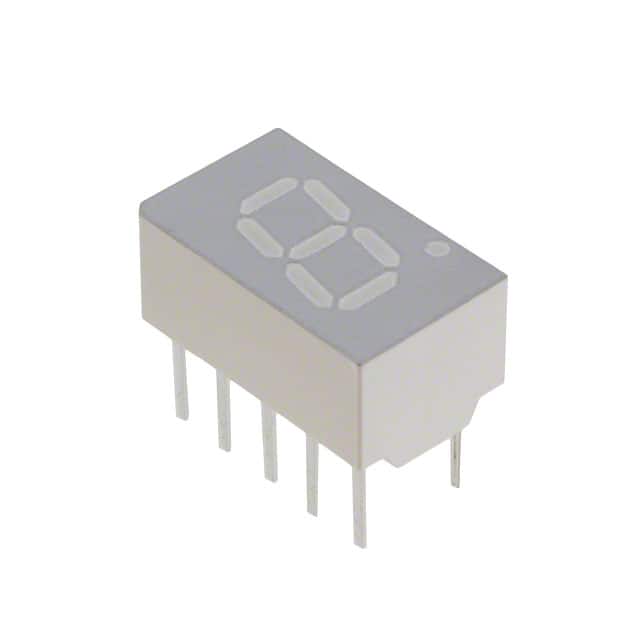 HDSP-A153 DISPLAY 7-SEG 0.3" SGL RED 10DIP
